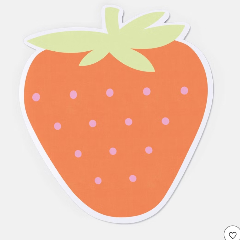 One HeyDay novelty mouse pad NEW choice of heart, butterfly, shark, strawberry - Picture 6 of 9